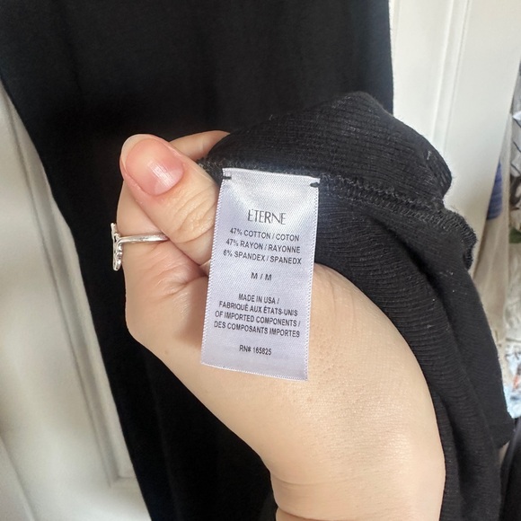 Eterne black maxi dress - Picture 8 of 8